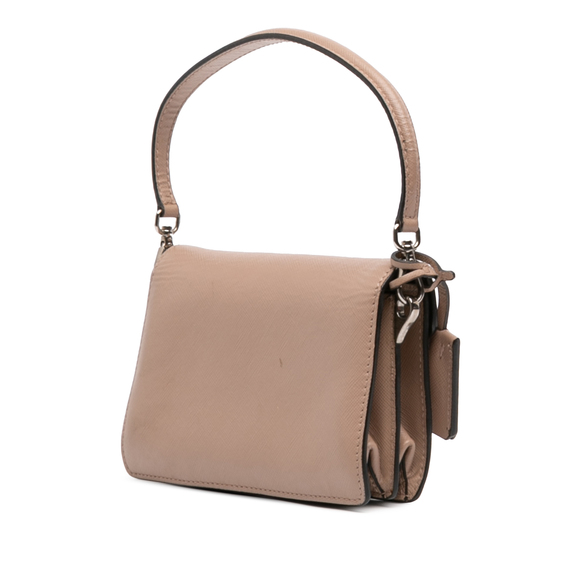 Pre-Loved Prada Mini Saffiano Lux Sound Lock Satchel
